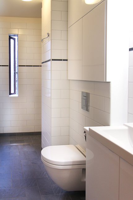 Bathroom shower detial